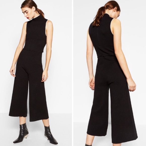 Zara Pants - Zara Knit Jumpsuit🖤🖤